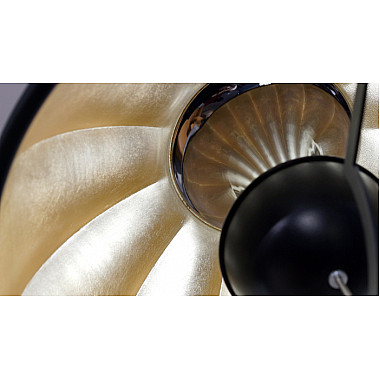 Торшер Studio 7095F black/gold