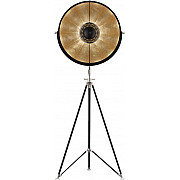 Торшер Studio 7095F black/gold