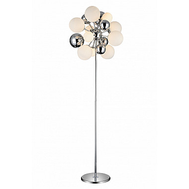 Торшер LDF 8565-10/16 CHR+GY