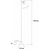 Торшер Hall 10185/T White