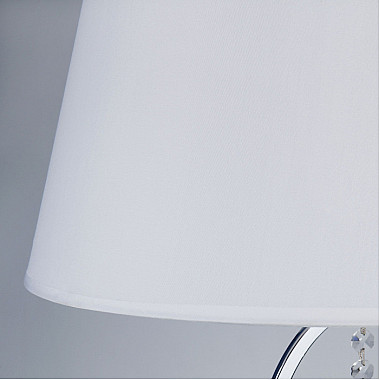 Торшер Madera 01056/1 хром/прозрачный хрусталь Strotskis