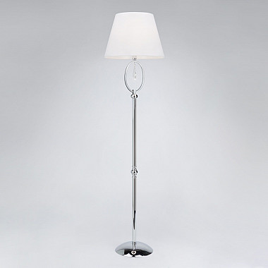 Торшер Madera 01056/1 хром/прозрачный хрусталь Strotskis