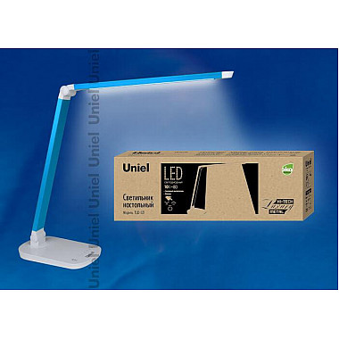 Настольная лампа Uniel TLD-521 Blue/LED/800Lm/5000K/Dimmer 10084