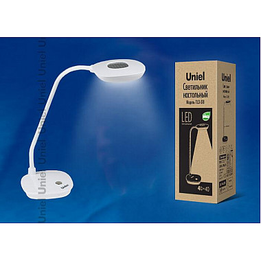 Настольная лампа Uniel TLD-518 White/LED/400Lm/4500K 09108