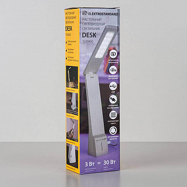 Настольная лампа Elektrostandard TL90450 Desk белый/золотой 4690389111525