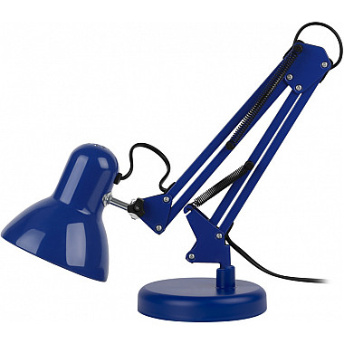 Офисная настольная лампа N-214-E27-40W-BU