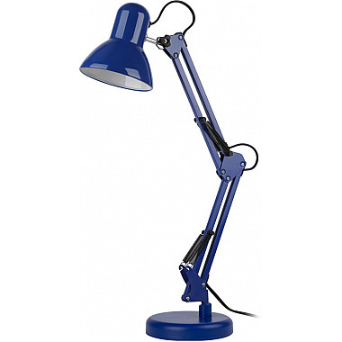 Офисная настольная лампа N-214-E27-40W-BU