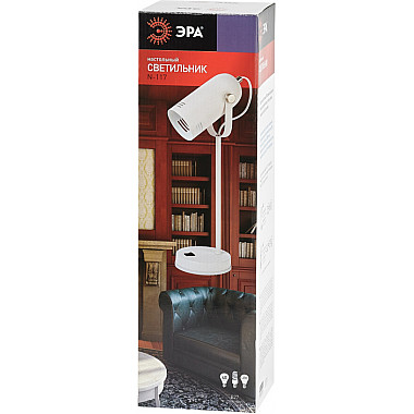 Офисная настольная лампа N-117-Е27-40W-W