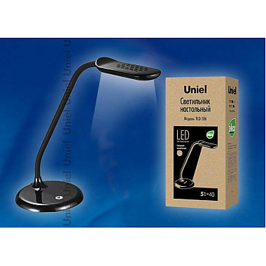 Настольная лампа Uniel TLD-506 Black/LED/550Lm/5000K 06545