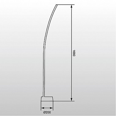 Торшер Zumaline Mauro HP1419-F