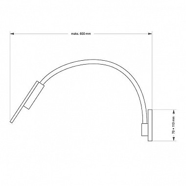 Бра Kutek Mood Silva SIL-K-1 (Z)