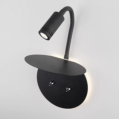 Бра Elektrostandard Lungo LED черный MRL LED 1017 4690389149948