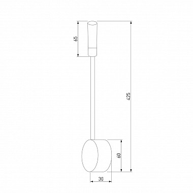Бра Elektrostandard Bard 40117/Led белый 4690389184178