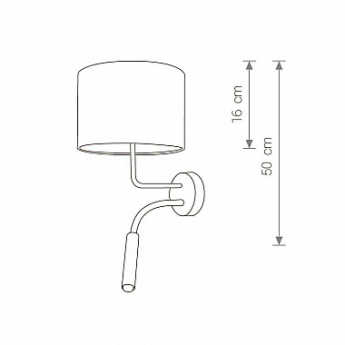 Бра Nowodvorski Hotel Plus 9073