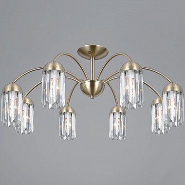 Потолочная люстра IL0599-8CSQ-24 AB LYRA