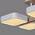 Потолочная люстра 03359-0.3-06 WH+WOOD