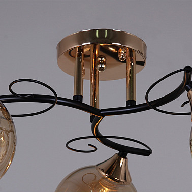 Потолочная люстра 06073-0.3-03 FG+BK