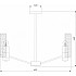 Потолочная люстра Grino 70139/6 латунь