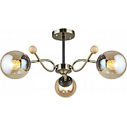 Потолочная люстра 02021-0.3-03 AB+BK