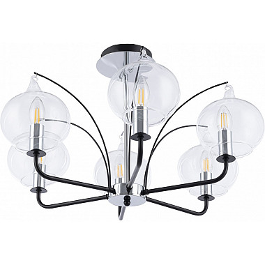 Потолочная люстра Napoli-321007 321007/6 BK.CR