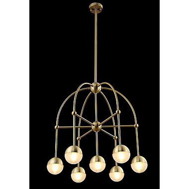 Подвесная люстра Crystal Lux Truena SP-PL6+1 Bronze