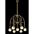 Подвесная люстра Crystal Lux Truena SP-PL6+1 Bronze