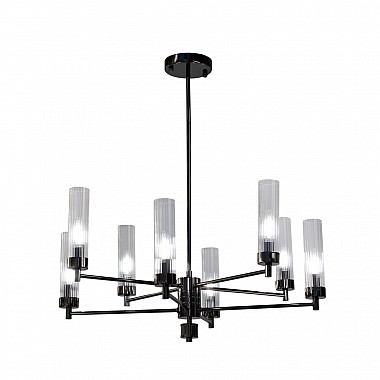 Подвесная люстра INDIGO INDIGO SP8 PEARL BLACK