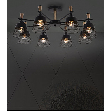 Потолочная люстра Olban SF3389/8C-BK-WD