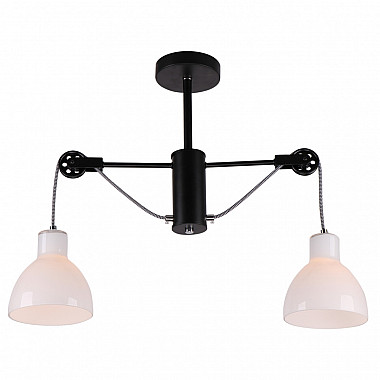 Потолочная люстра MD.1230-2-S BK+CH