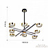 Потолочная люстра 271279/8 NI/GD