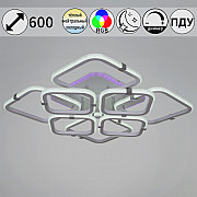 Потолочная люстра 06321-3.3-4+4A WH+CR (RGB)