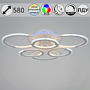 Потолочная люстра 09820-3.3-3+3A WH (RGB)