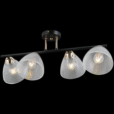 Потолочная люстра IL0739-4CSQ-24 BK FGD ARIES