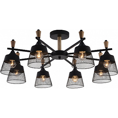 Потолочная люстра Olban SF3389/8C-BK-WD