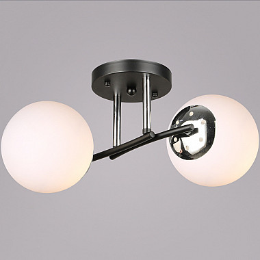 Потолочная люстра 02318-0.3-02 BK+CH