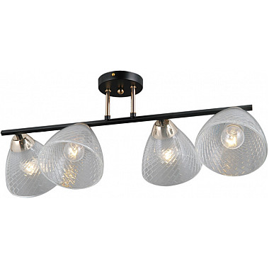 Потолочная люстра IL0739-4CSQ-24 BK FGD ARIES