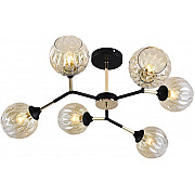 Потолочная люстра 01358-0.3-06 BK+FGD