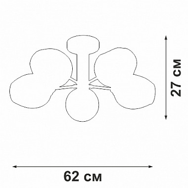 Потолочная люстра V39560-8/5PL