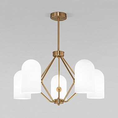 Потолочная люстра Bambola 60157/5 латунь