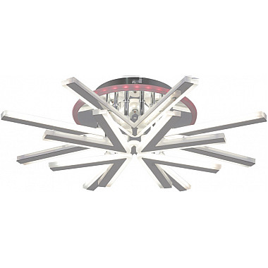 Потолочная люстра 09824-3.3-4+4C CR (RGB)