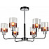 Потолочная люстра MD.2727-6-S-BK+CH