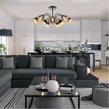 Потолочная люстра Bouquet 1148/9P