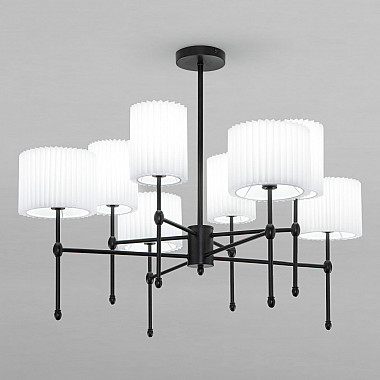 Потолочная люстра Notturno 60162/8 черный Smart