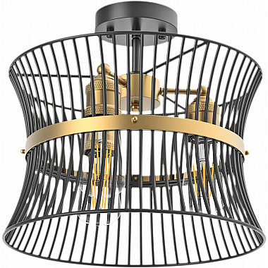 Потолочная люстра IL1005-3C-05 BK GD