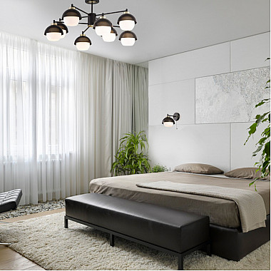 Потолочная люстра Nocciola 70106/8 черный