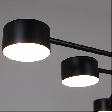 Потолочная люстра 03708-0.3-08 BK GX53