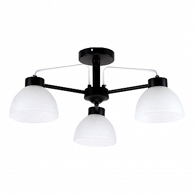 Потолочная люстра IMEX MD.4296-3-S BK+BR