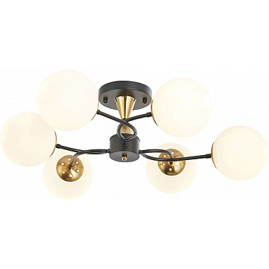 Потолочная люстра Neapolis-76808 276808/6 BK/GD
