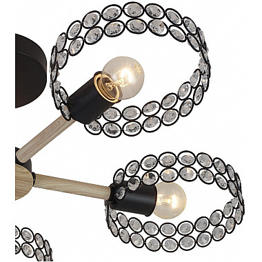 Потолочная люстра Banjo 679/5P Black