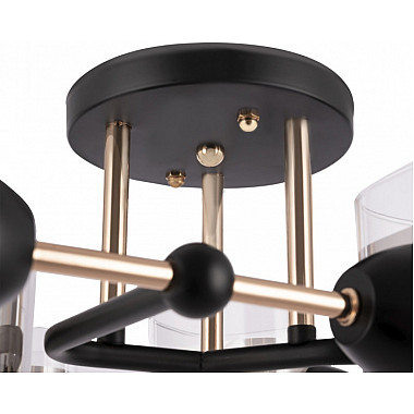 Потолочная люстра AMALFI 324308/6 BK+FG